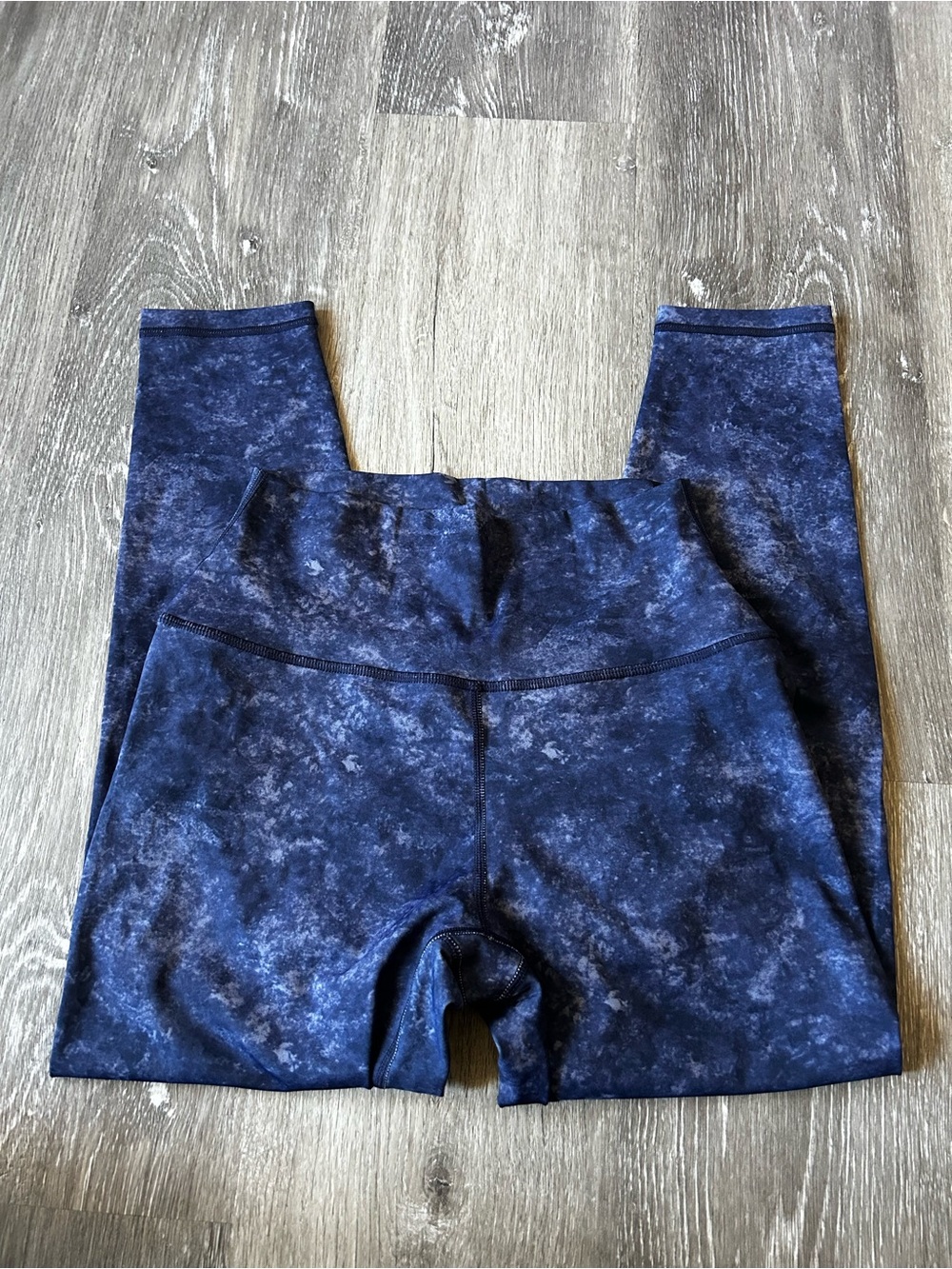 High-Waist Navy Performance Leggings